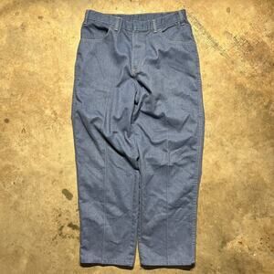 Vintage 90s Towncraft Western Faux Denim Pants 32x28